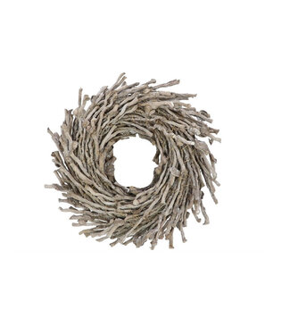 4A Grey Half Botay wreath | Diameter 30 centimetres | Per piece