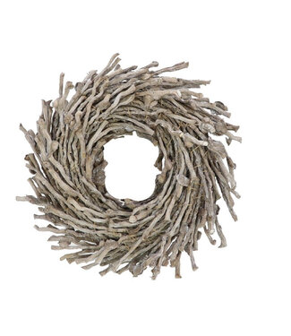 4A Grey Half Botay wreath | Diameter 40 centimetres | Per piece