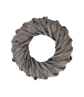 4A Grey Cemani twist wreath | Diameter 30 centimetres | Per piece