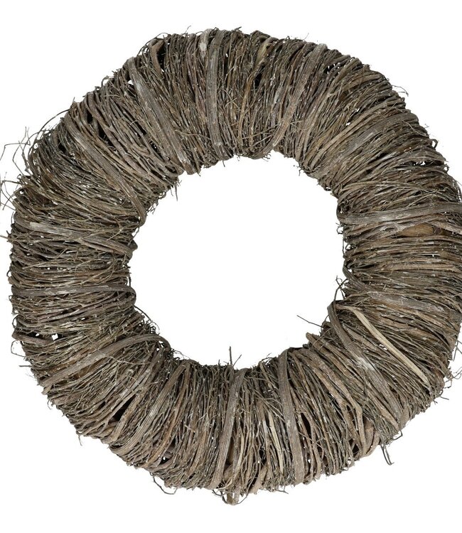 Natural Mactan grass wreath | Diameter 35 centimetres | Order per wreath