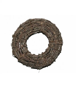 4A Natural wreath of Marilia branches | Diameter 50 centimetres | Per piece