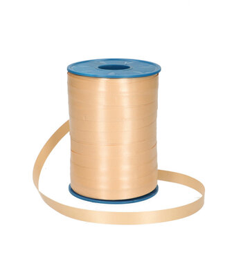 4A Champagne-coloured curling ribbon | Width 10 millimetres | Length 250 metres | Per piece