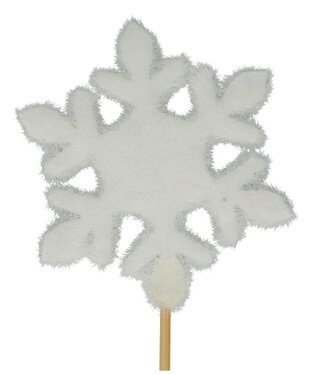 4A Christmas topper Snowflake | Length 50 centimetres | Diameter 10 centimetres | Per 25 pieces