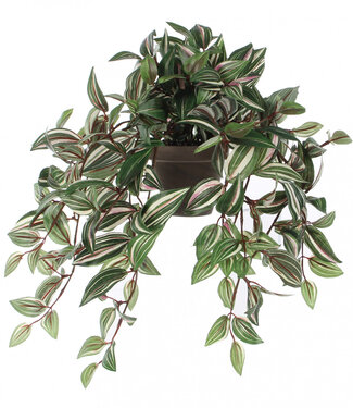 4A Kunstplanten Pot Tradescantia | Diameter 11 centimeter |/25*45cm | Per 4 stuks