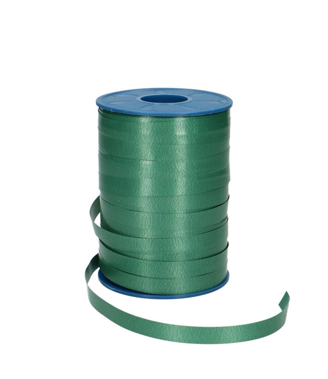 Dark green curling ribbon | Width 10 millimetres | Length 250 metres | Order by piece