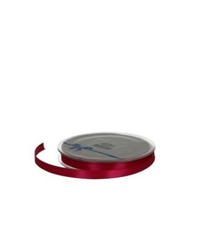 Fuchsia-coloured satin ribbon | Width 10 millimetres | Length 25 metres | Ordered by piece