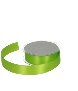 4A Apple green satin ribbon | Width 25 millimetres | Length 25 metres | Per piece