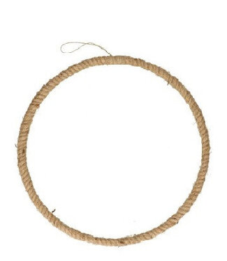 4A Decorative pendant or wreath with rope | Diameter 30 centimetres | Per 6 pieces