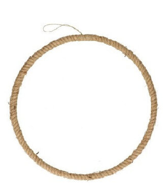 4A Decorative pendant or wreath with rope | Diameter 35 centimetres | Per 4 pieces