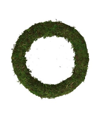 4A Green moss wreaths | Diameter 30 centimetres | Per 12 pieces