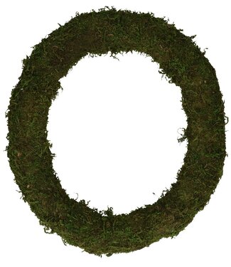 4A Green moss wreaths | Diameter 40 centimetres | Per 12 pieces