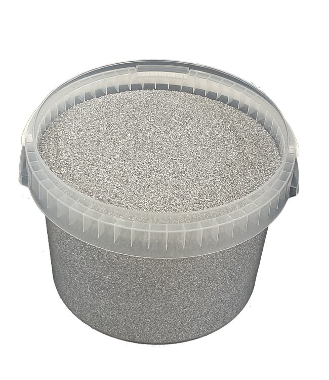 Silver quartz sand | Bucket capacity 3 litres | Order by bucket