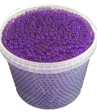 QC Perles de gel violet | Capacité du seau 10 litres | Par seau