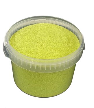 QC Light green quartz sand | bucket capacity 3 litres | each