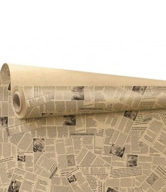 4A Roll brown paper News | Width 80 centimetres | Length 40 metres | Per piece