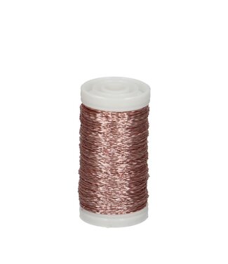 4A Bouillon wire pink | Thickness 0.3 millimetres | Weight 100 grams | Per piece