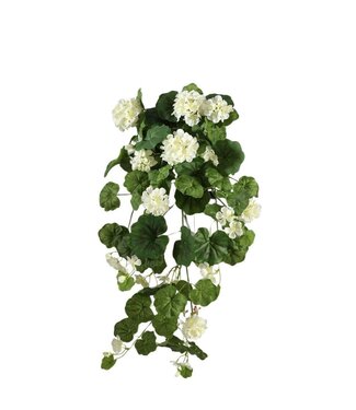 4A Kunstplanten Geranium Busch 80cm  | Per stuk