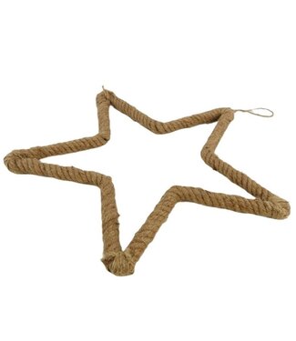 4A Kerst Deco hanger ster 40cm | Per 10 stuks