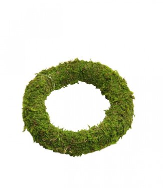 4A Kleine groene moskransen | Diameter 10 centimeter | Per 12 stuks