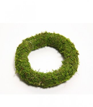 4A Groene moskransen | Diameter 15 centimeter | Per 12 stuks