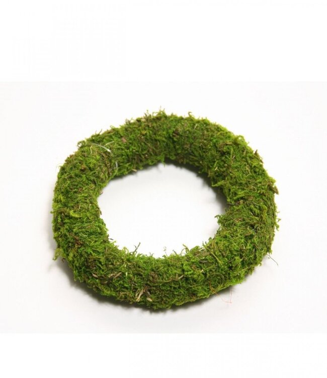 Wreath Moss | Diameter 15 centimetres | Ordered by 12 pieces