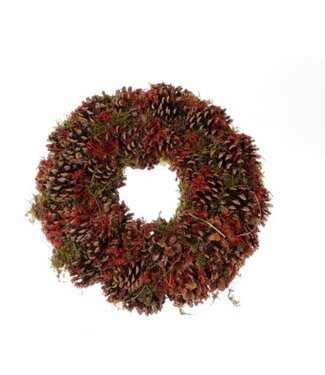 4A Pine moss wreath | Diameter 30 centimetres | Per piece