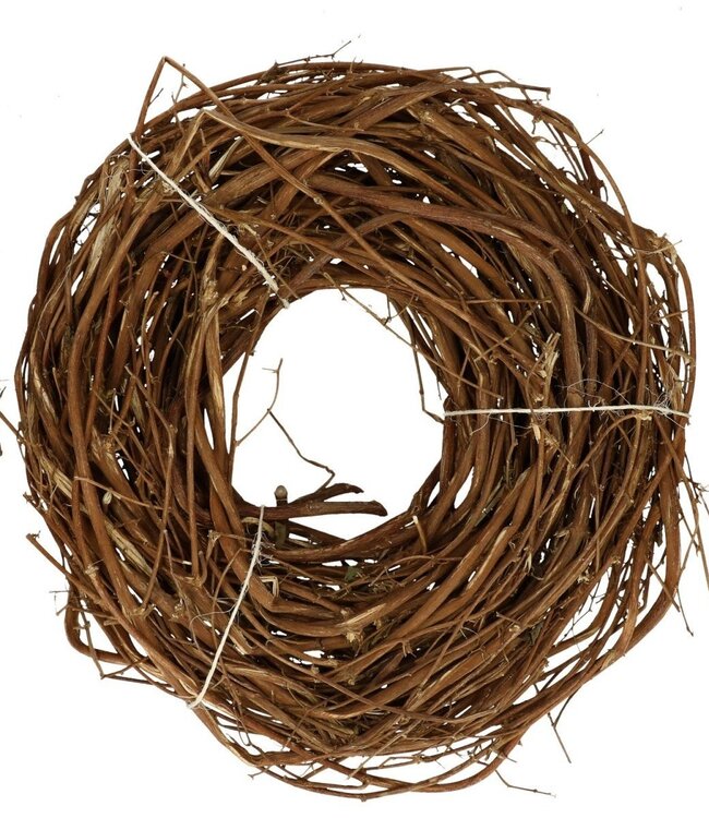 Wreath natural vines | Diameter 40 centimetres | Ordered by piece