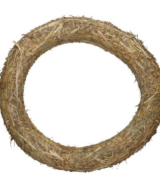 4A Natural straw wreath | Diameter 50 centimetres | Per 5 pieces