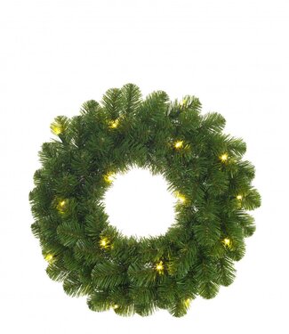 4A Kerst LED krans 35cm 10L ( x 1 )