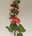 Pink hollyhock silk flower | Length 115 cm | Ordered by piece