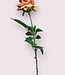 Salmon-coloured rose silk flower | Length 75 centimetres | Ordered by piece