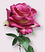 Pink rose silk flower | Length 75 centimetres | Ordered by piece