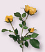 Yellow rose silk flower | Length 63 centimetres | Ordered by piece