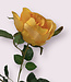 Yellow rose silk flower | Length 63 centimetres | Ordered by piece