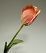 Roze tulp zijden bloem | Lengte 66 centimeter | Per stuk te bestellen