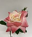 Pink rose silk flower | Length 52 centimetres | Ordered by piece