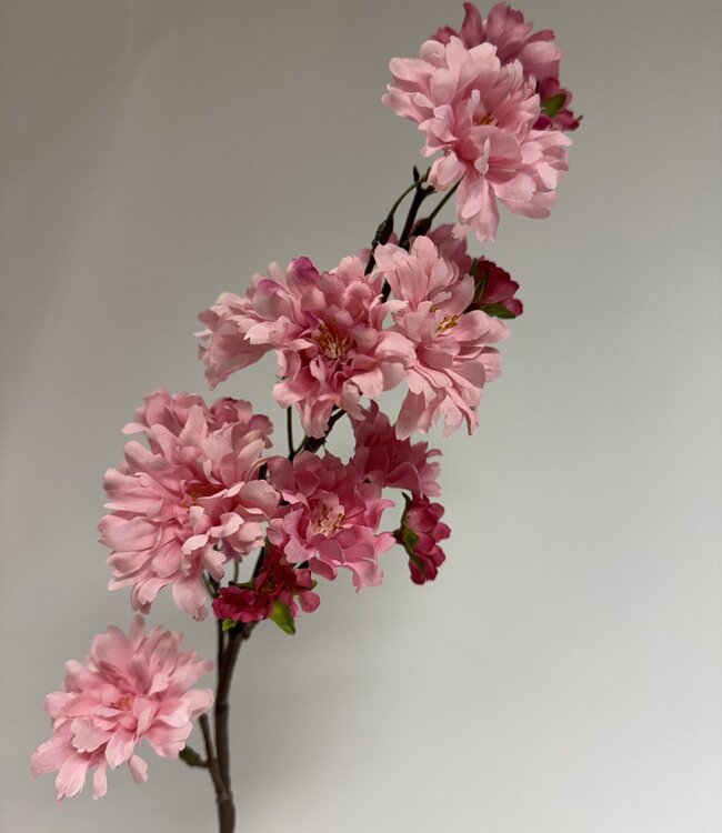 Pink cherry blossom silk flower | Length 66 centimetres | Ordered by piece