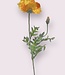 Yellow poppy silk flower | Length 74 centimetres | Ordered by piece