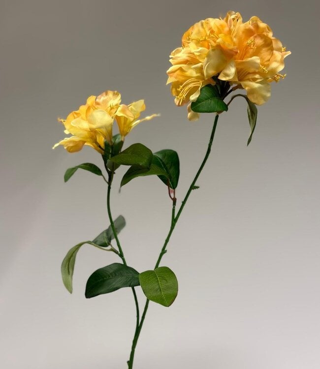 Yellow mountain rose silk flower | Length 78 centimetres | Ordered by piece