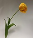 Yellow peony tulip silk flower | Length 73 centimetres | Ordered by piece