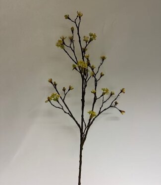 Silk Flowers by JJ Yellow blossom silk flower | Length 111 centimetres | Per piece