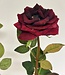 Burgundy rose silk flower | Length 80 centimetres | Ordered by piece