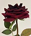 Burgundy rose silk flower | Length 80 centimetres | Ordered by piece