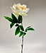 White peony silk flower | Length 51 centimetres | Ordered by piece