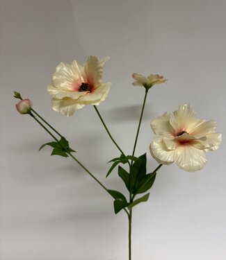 Silk Flowers by JJ anemoon | zalm | 50 centimeter | Per stuk