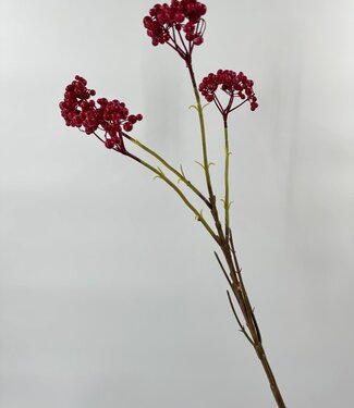 Silk Flowers by JJ bessentak | rood |  87 centimeter | Per stuk