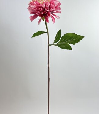 Silk Flowers by JJ Pink dahlia silk flower | Length 61 centimetres | Per piece