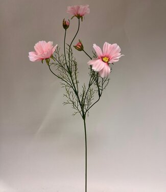 Silk Flowers by JJ Pink cosmos silk flower | Length 90 centimetres | Per piece