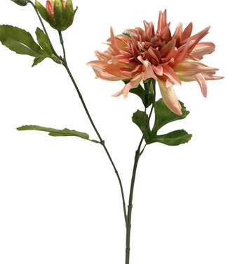 Silk Flowers by JJ Pink dahlia silk flower | Length 63 centimetres | Per piece