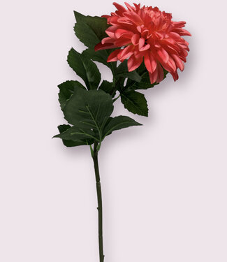 Silk Flowers by JJ Pink dahlia silk flower | Length 70 centimetres | Per piece